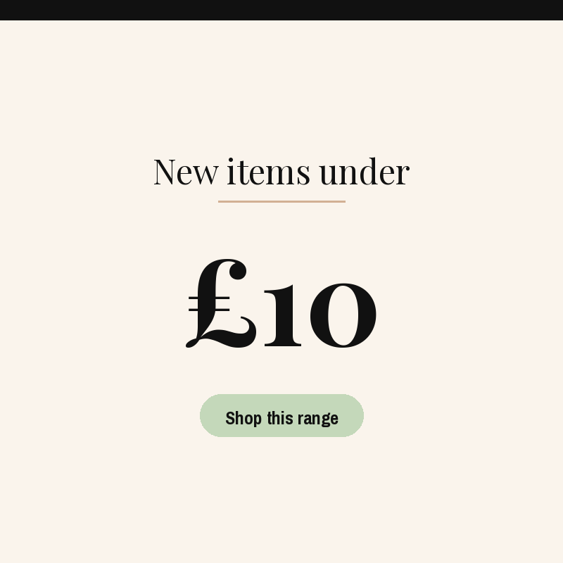 Under £10