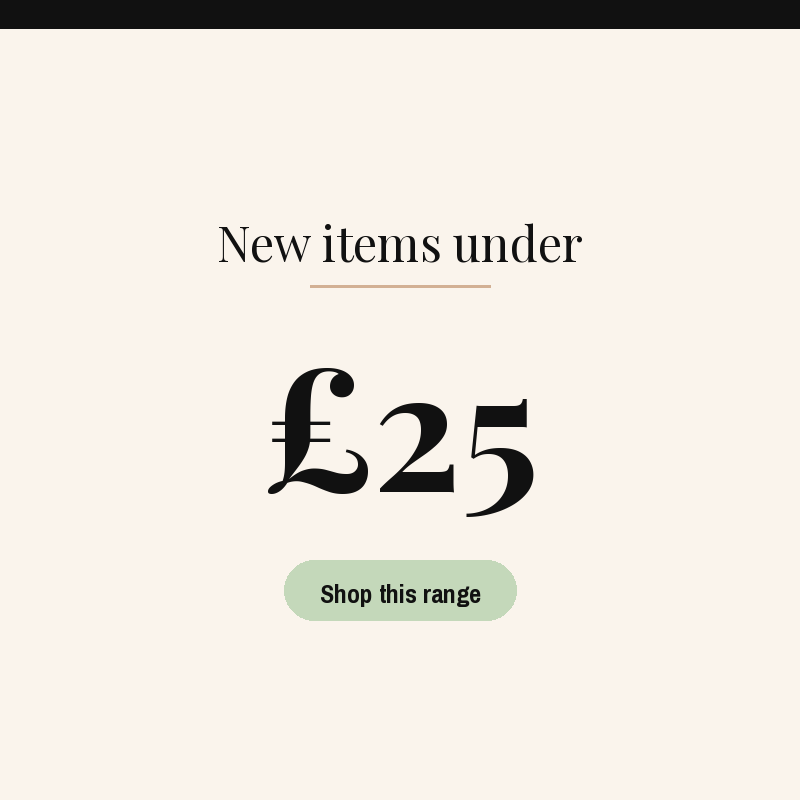 Under £25