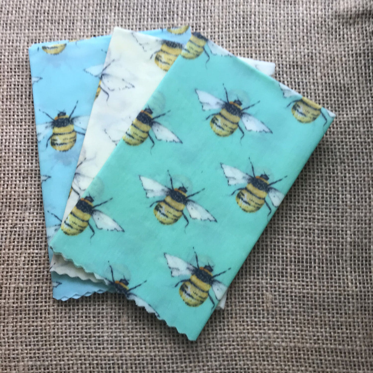 Blue Bee Eco Friendly Beeswax Food Wraps
