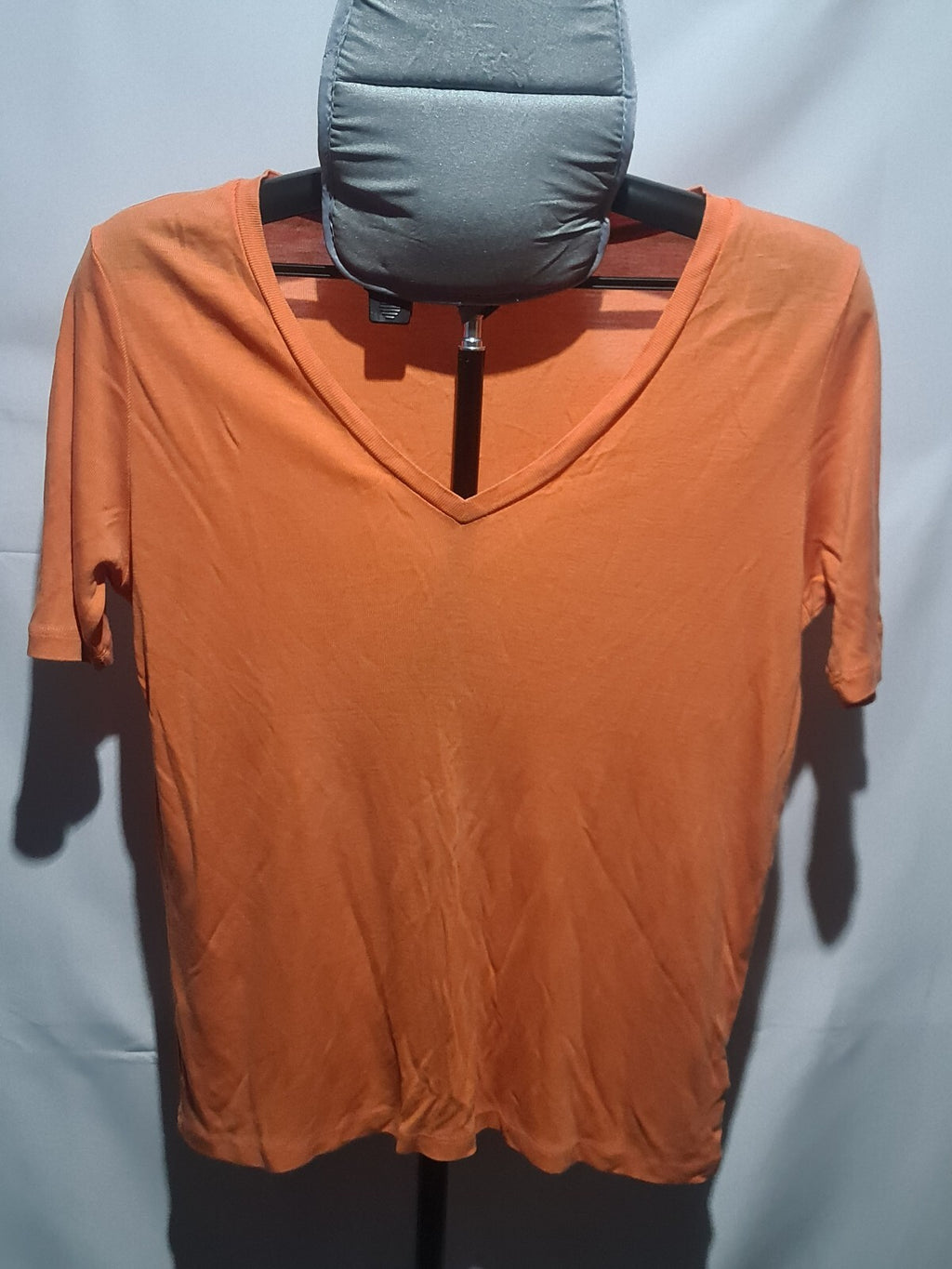 F&F orange V-neck T-shirt