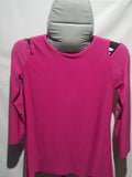 Mr Max fuchsia cold shoulder top