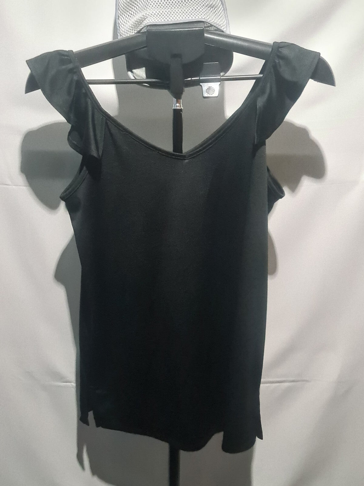 George black sleeveless top with shoulder bows