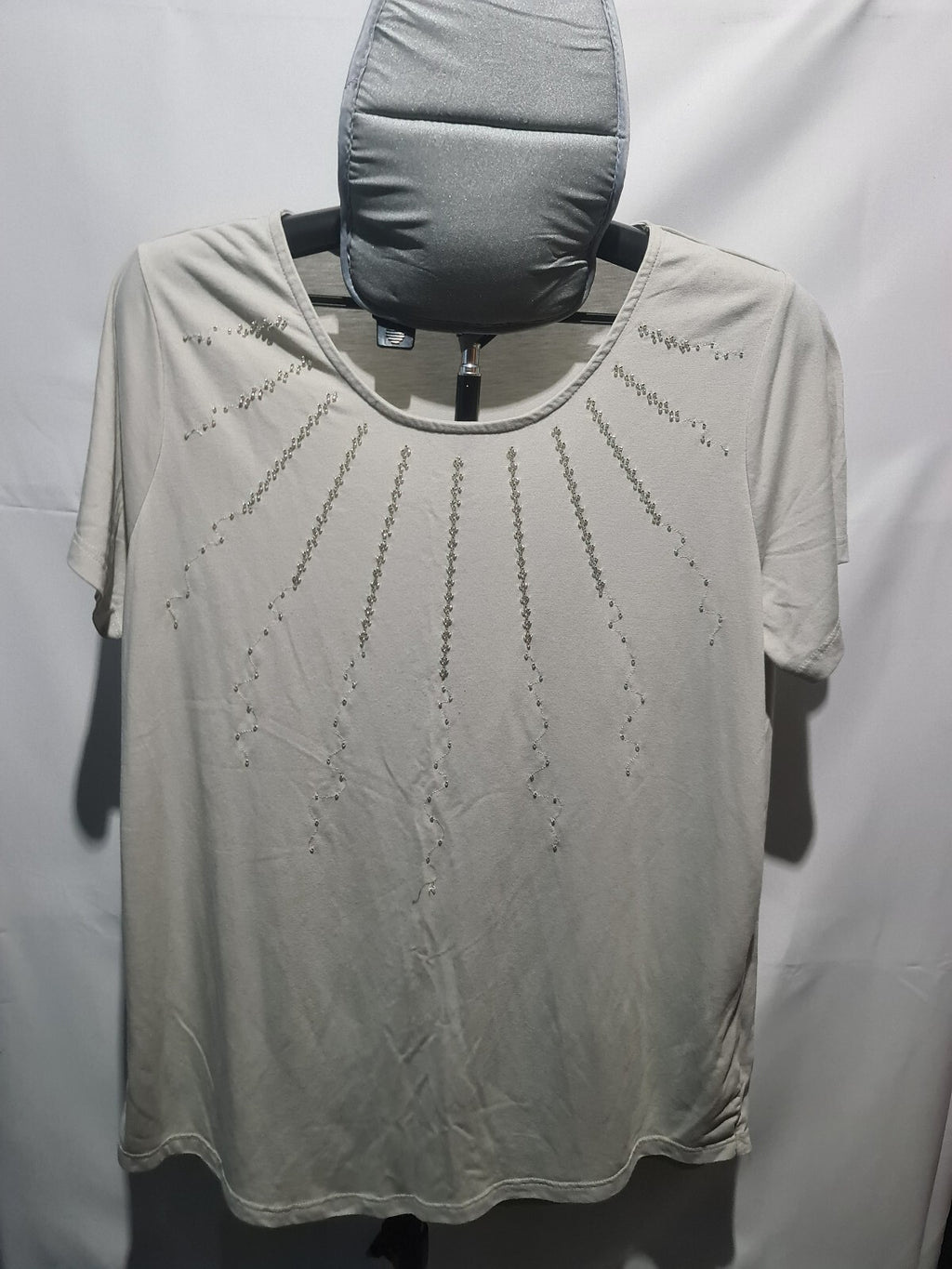 Next cream embellished T-shirt
