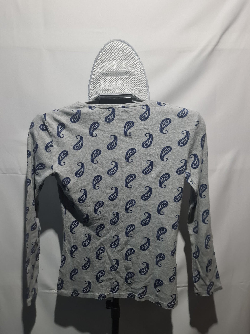 Papaya Perfect Tee grey paisley long sleeve top