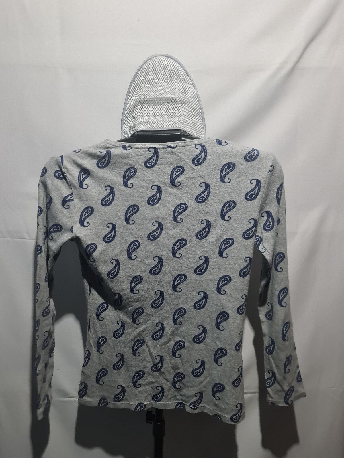 Papaya Perfect Tee grey paisley long sleeve top