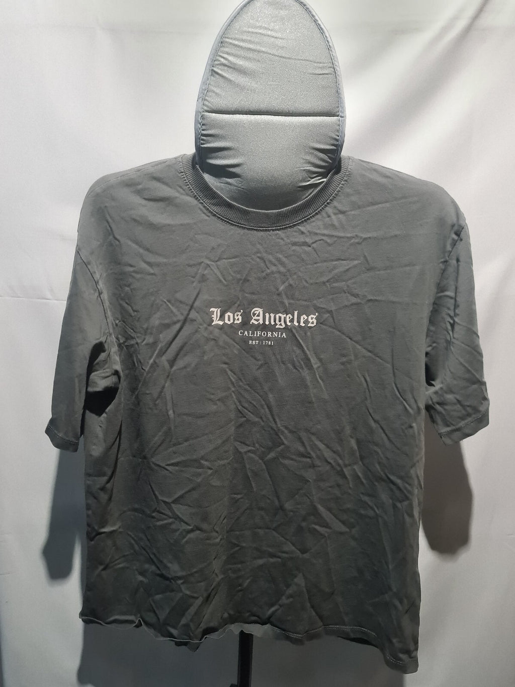 Primark grey Los Angeles graphic T-shirt
