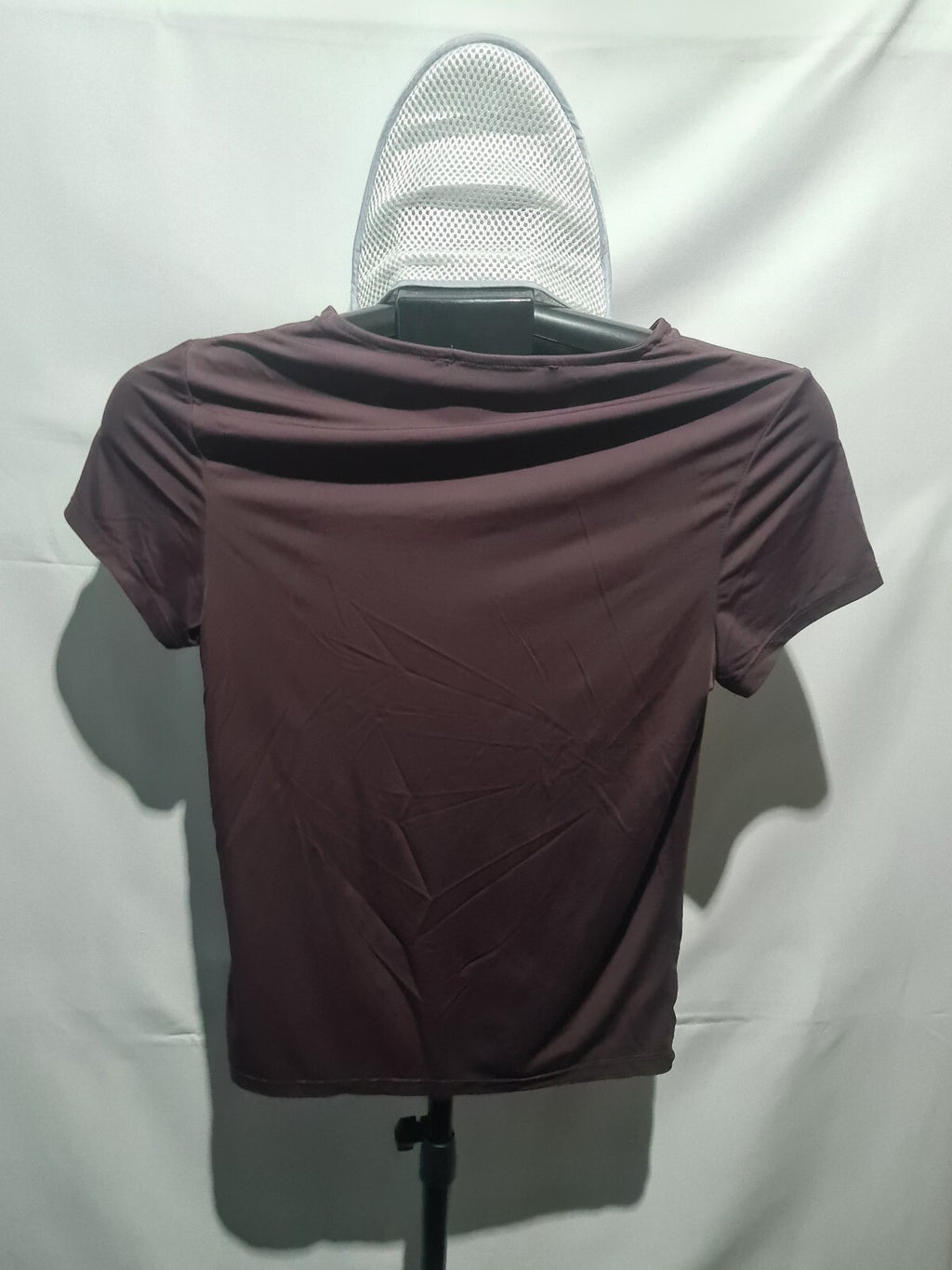 Primark burgundy short sleeve top