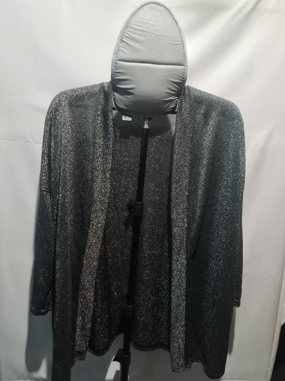Paddocks black metallic open cardigan