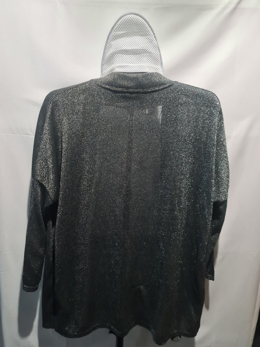Paddocks black metallic open cardigan