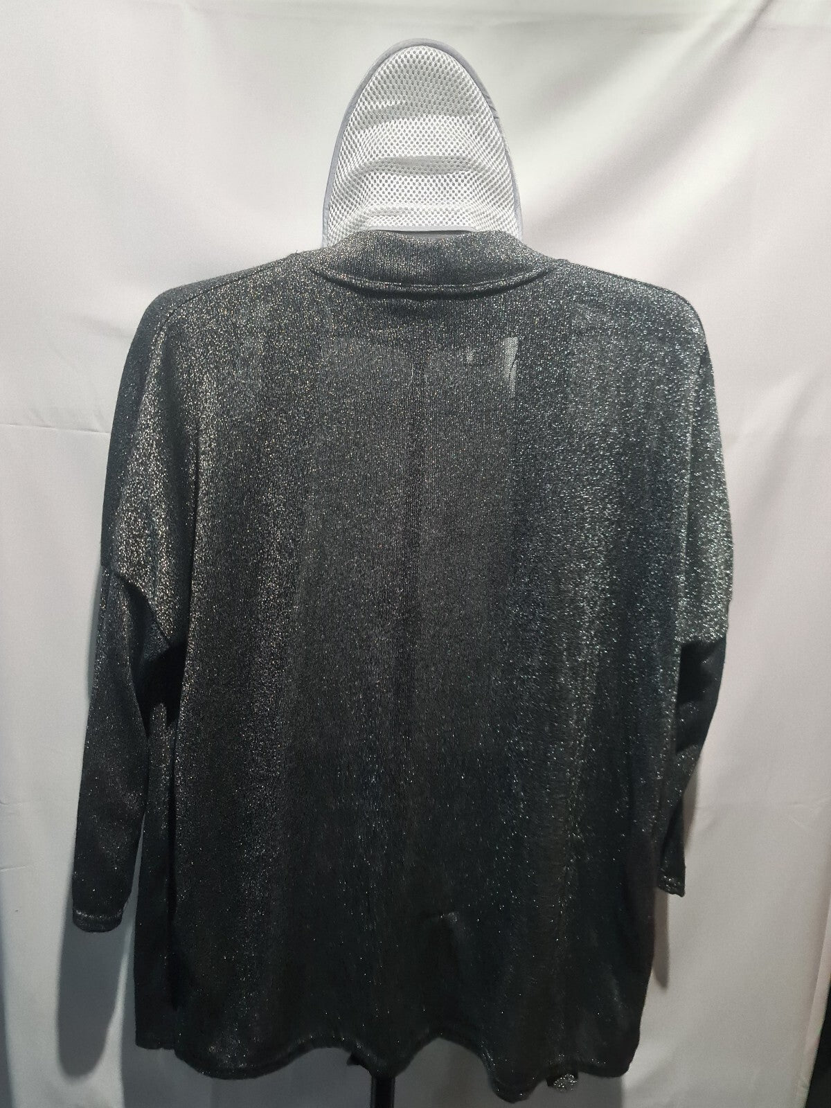 Paddocks black metallic open cardigan