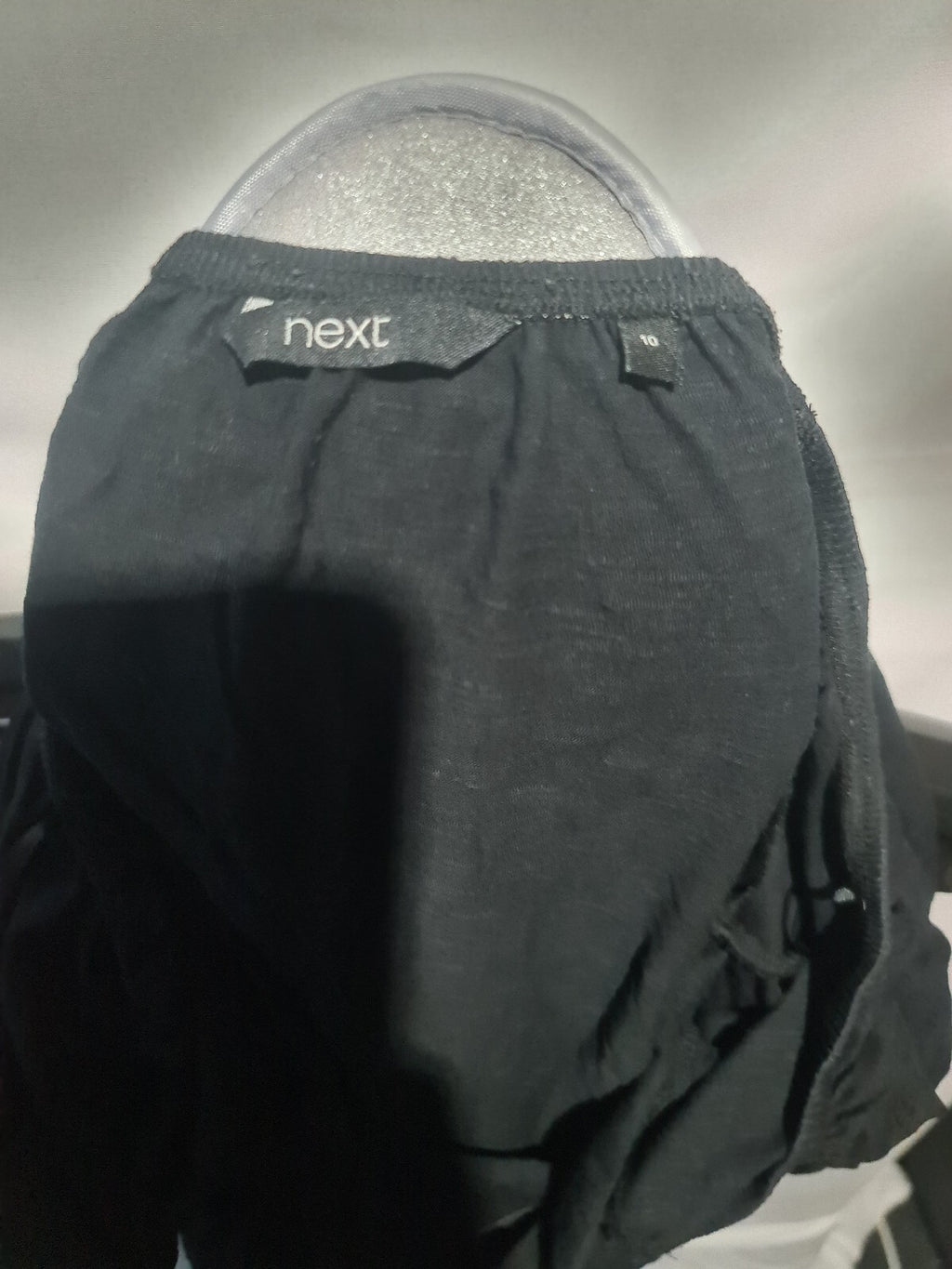 Next black puff sleeve top