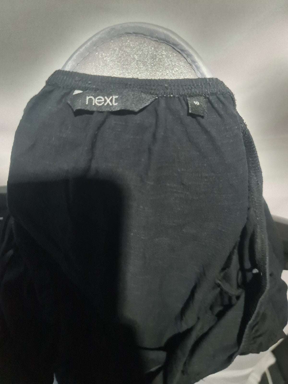 Next black puff sleeve top