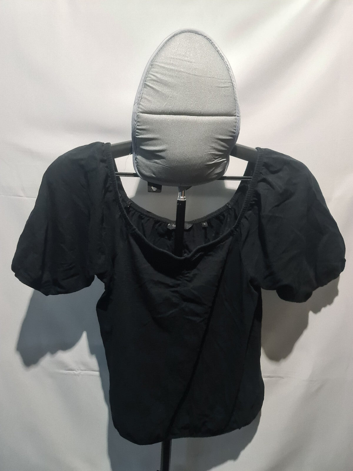 Next black puff sleeve top