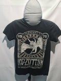 Led Zeppelin black graphic T-shirt