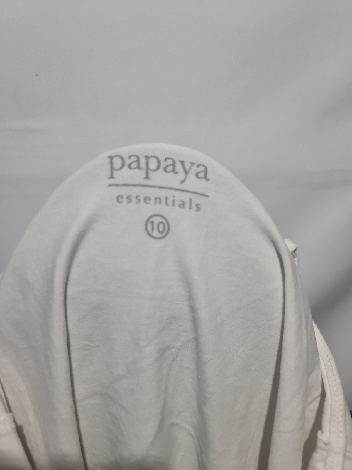 Papaya white camisole top