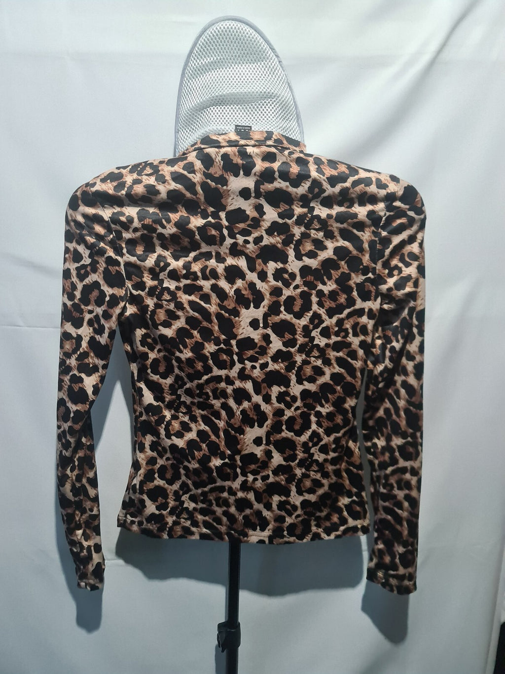 Shein leopard print long sleeve top