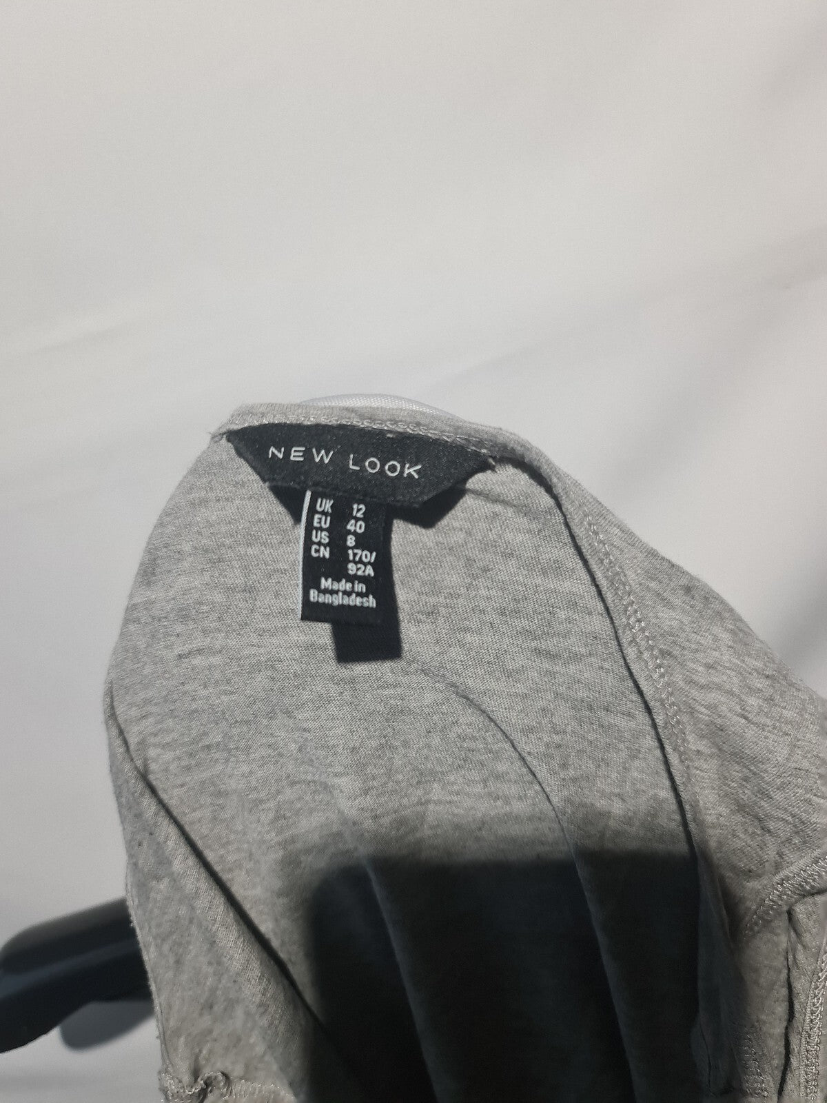 New Look gray sleeveless top