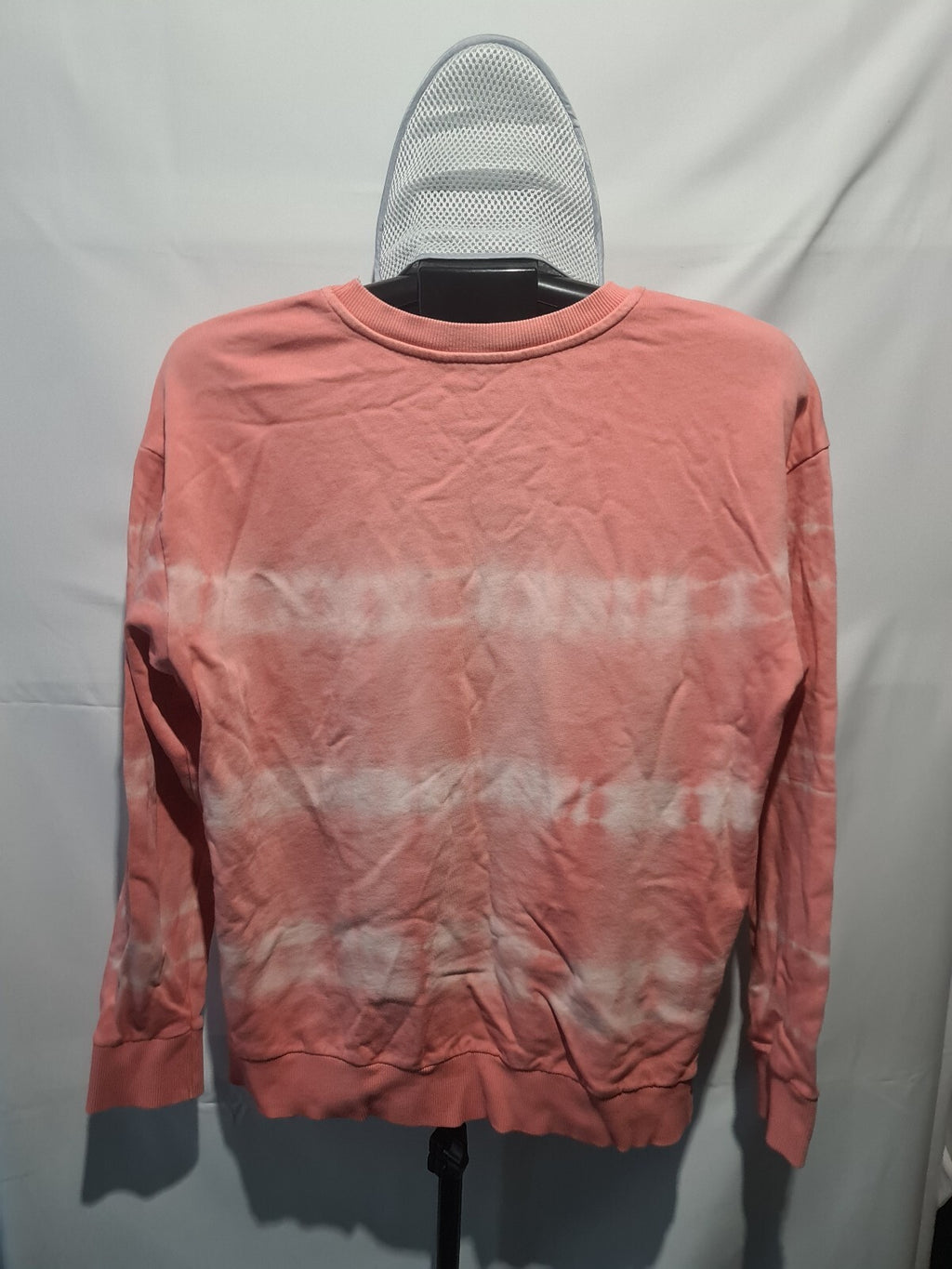 Coral tie dye sweatshirt