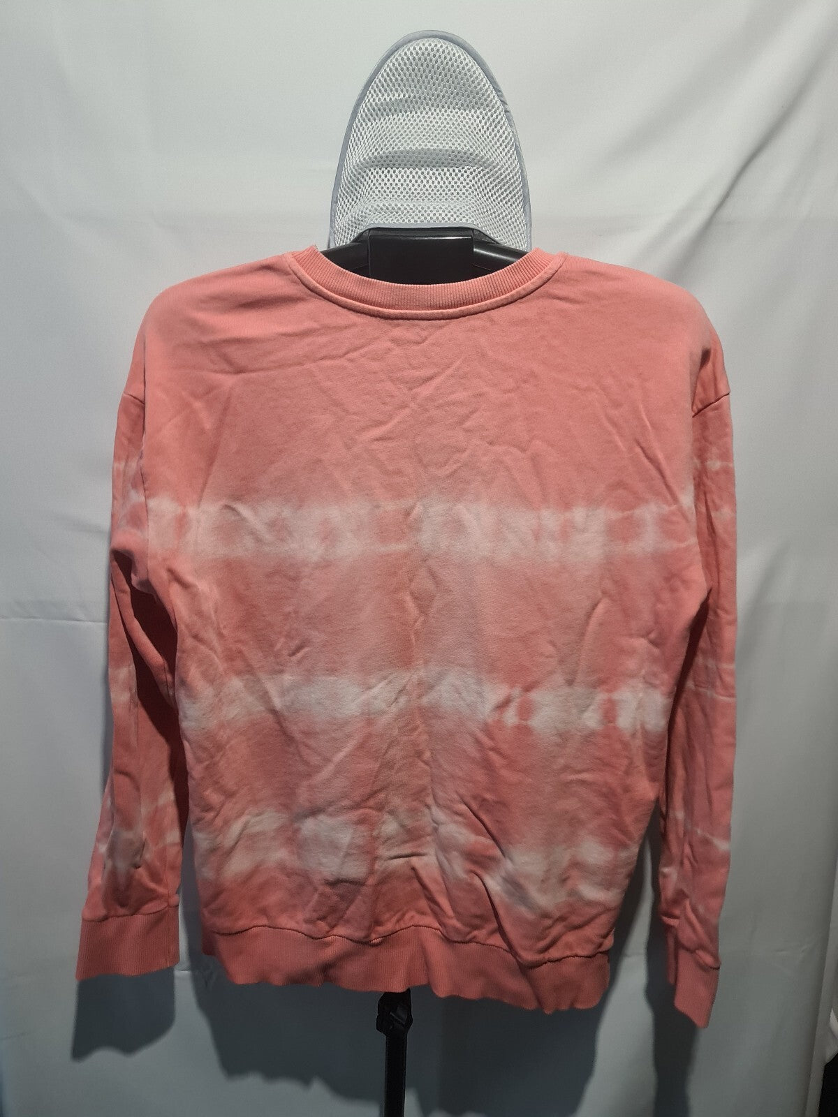 Coral tie dye sweatshirt