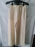 Shein cream wide leg trousers