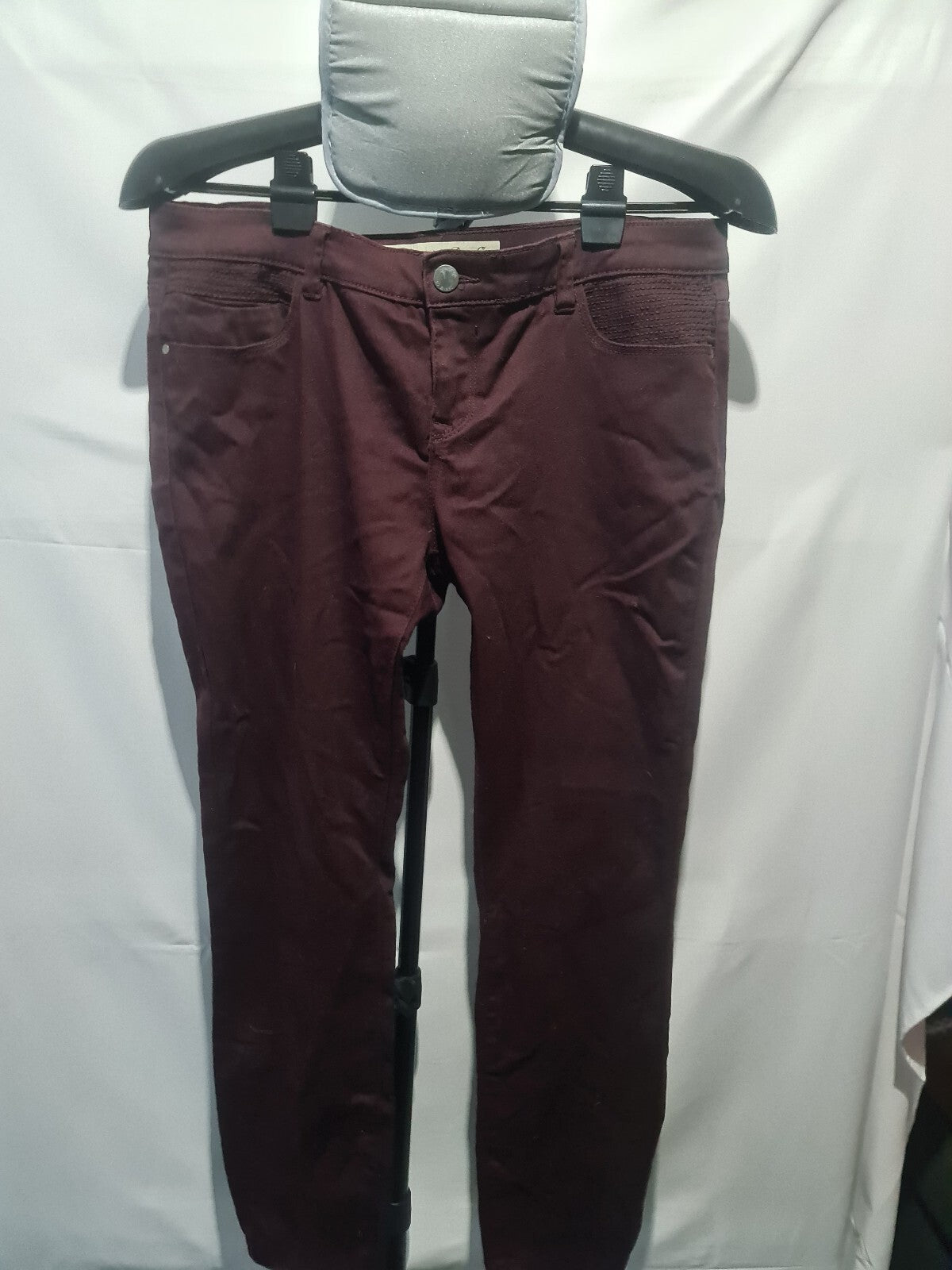 Denim Co burgundy trousers