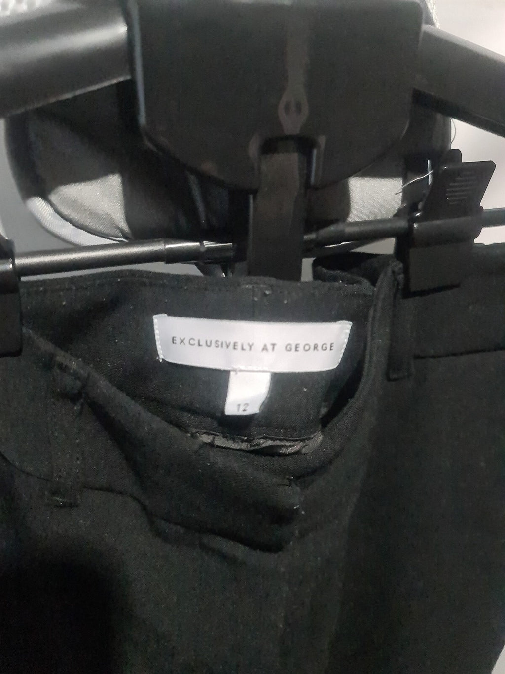 Marks & Spencer Goodmove black trousers