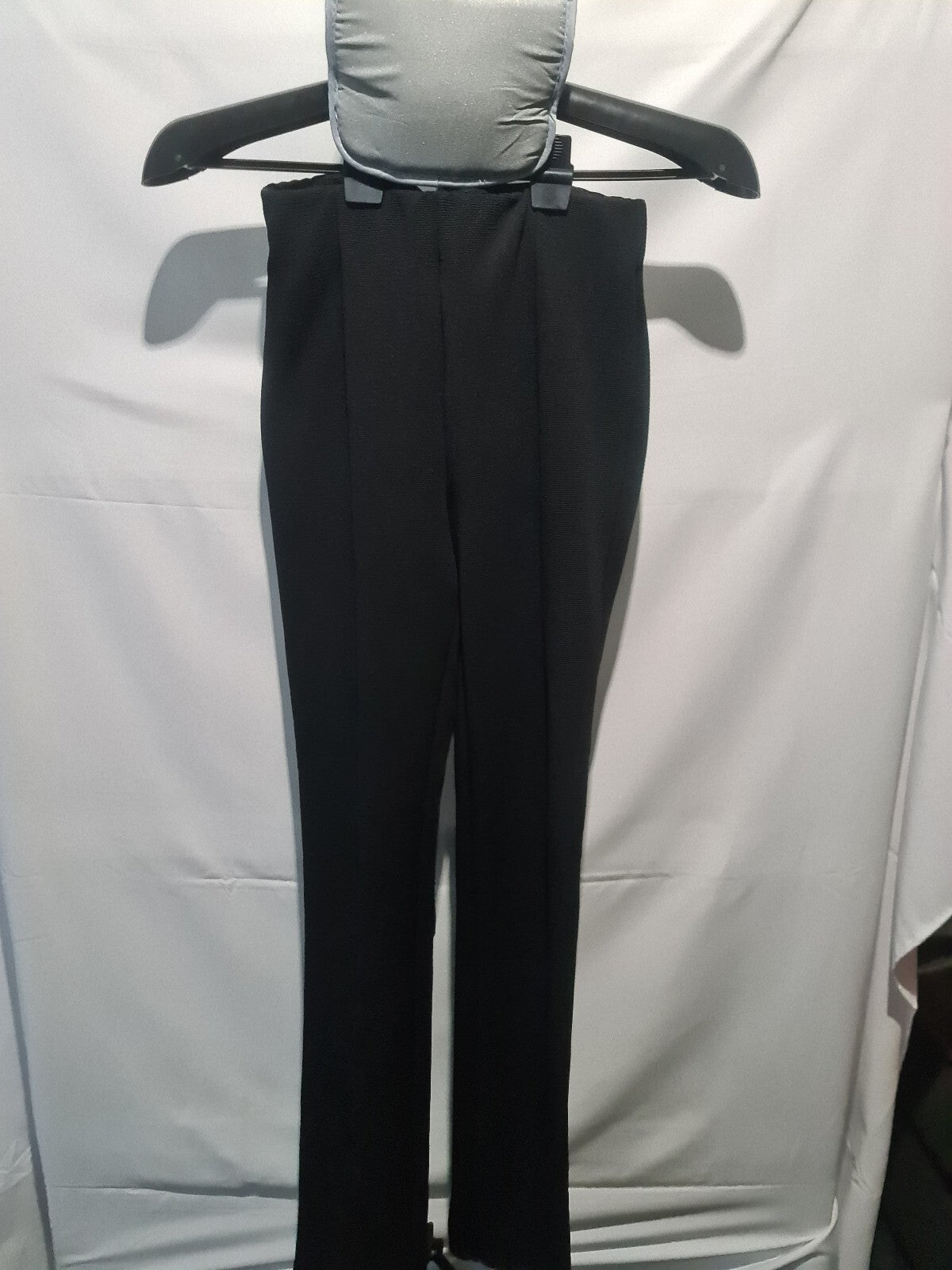Black tailored trousers