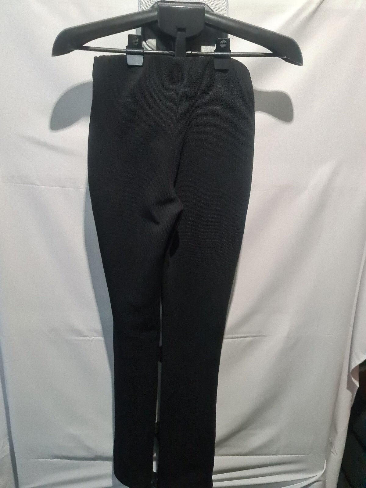 Black tailored trousers