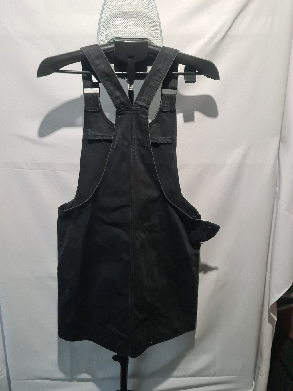 Denim Co black pinafore dress
