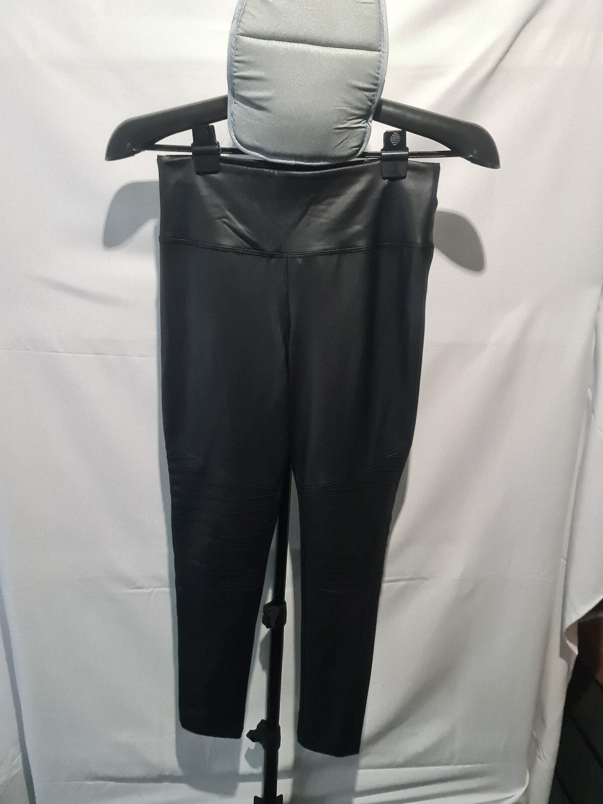 New Look black faux leather leggings