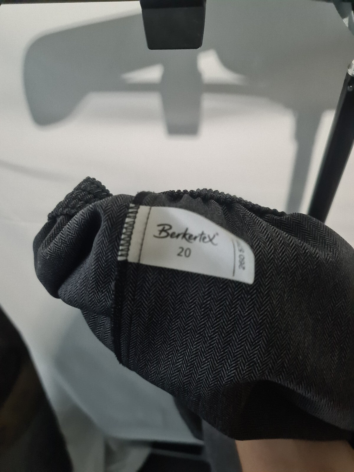 Burberrys grey trousers