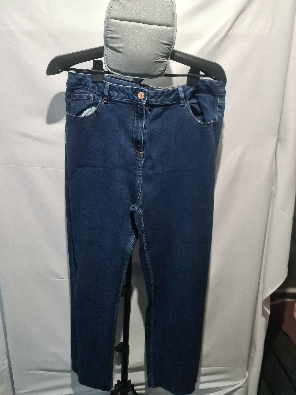 Papaya dark blue jeans