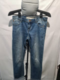 Next Crop blue cuffed jeans