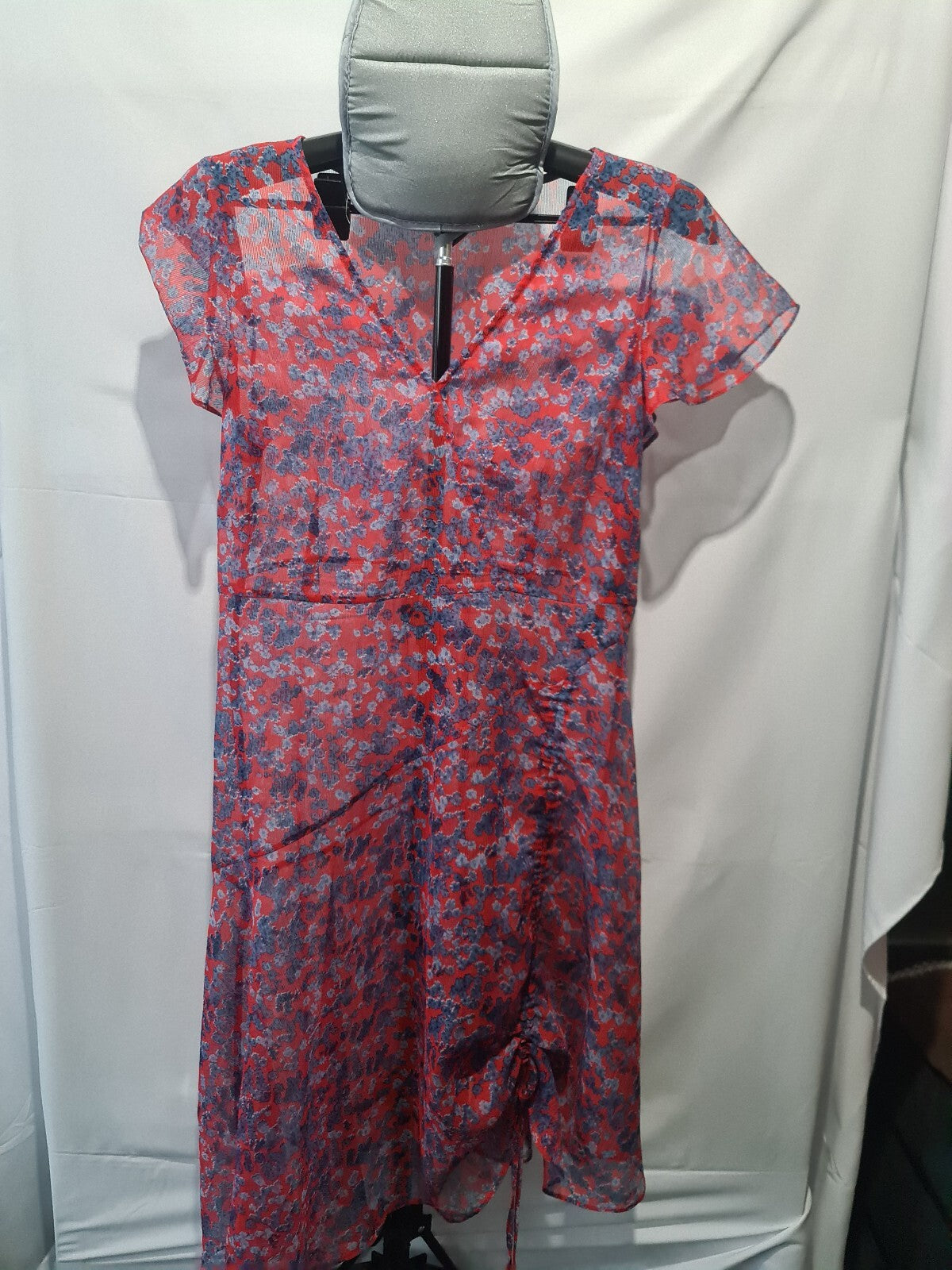Mint Velvet pink floral dress