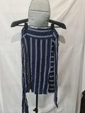 Next navy striped sleeveless top