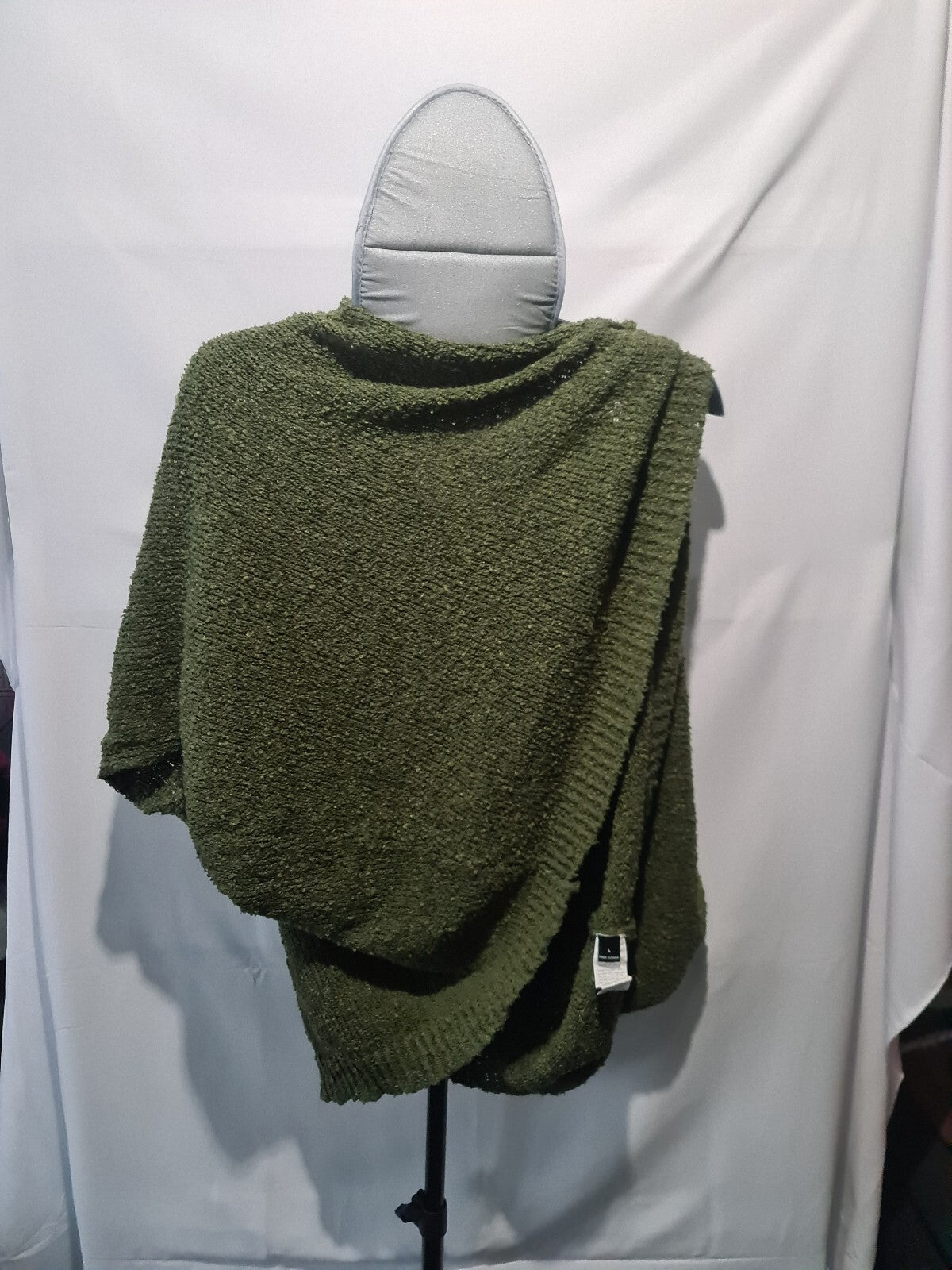 Vero Moda olive textured poncho top