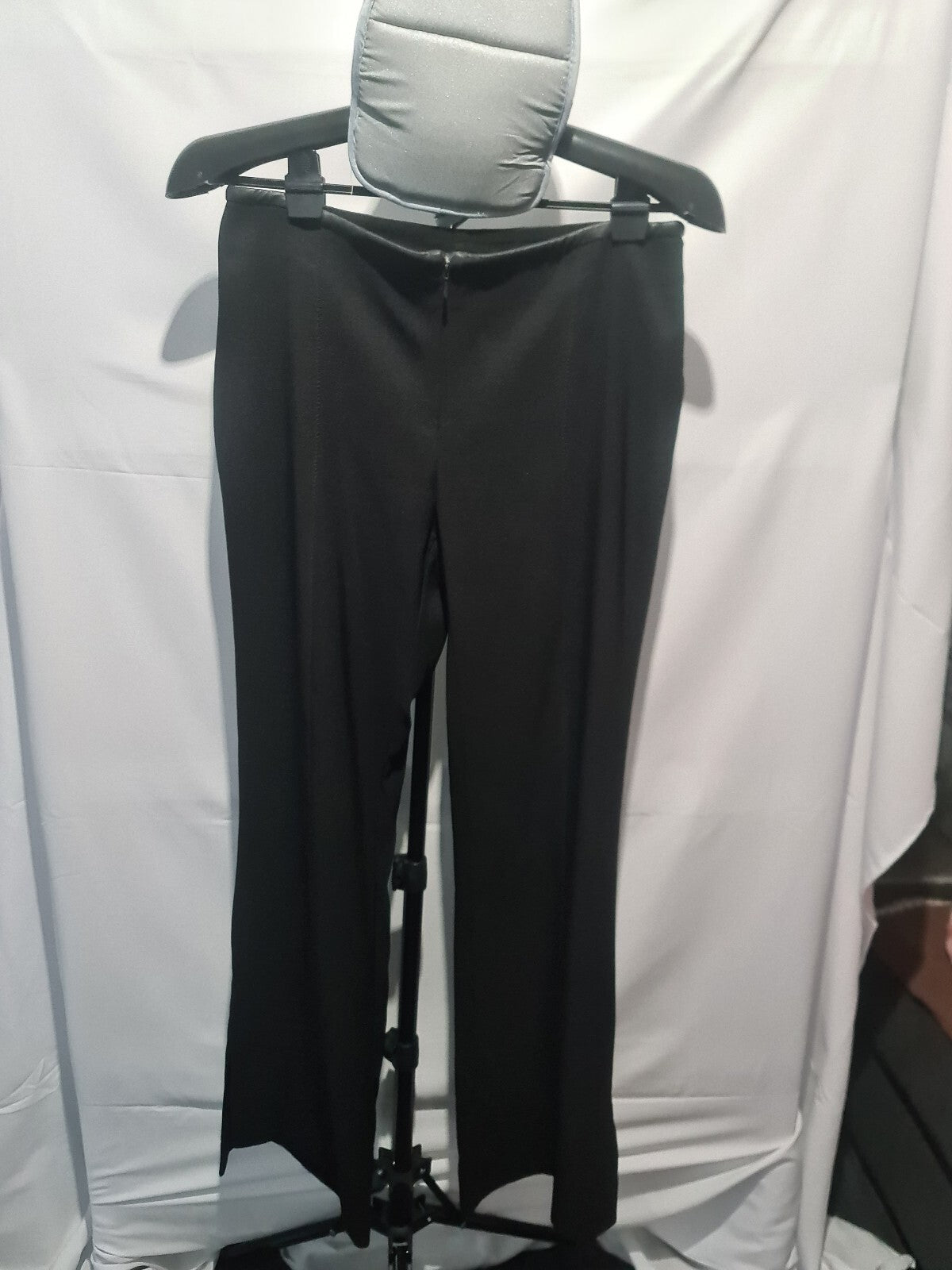 Per Una black straight leg trousers
