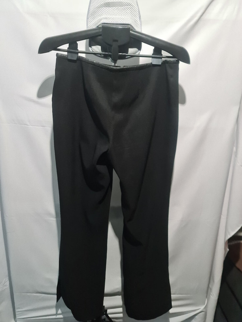 Per Una black straight leg trousers