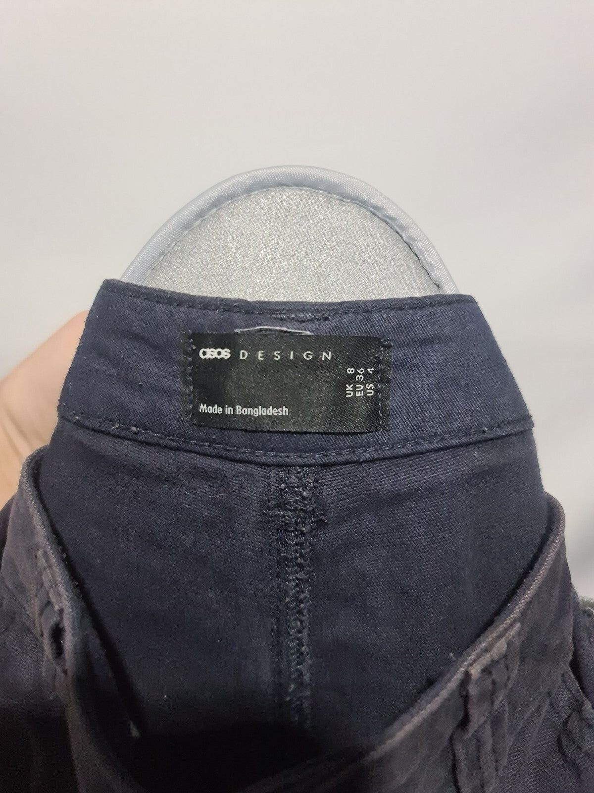 Good Design navy cargo trousers