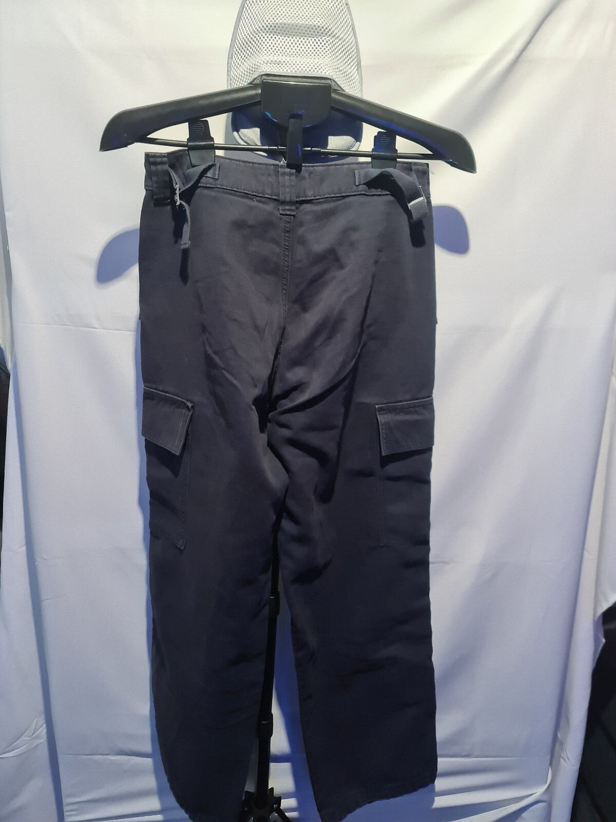 Good Design navy cargo trousers