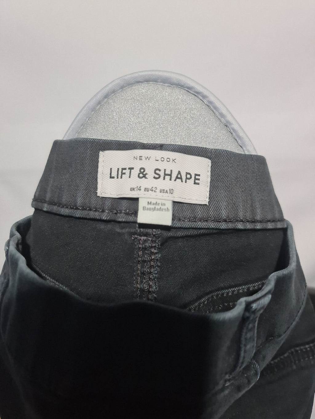 Lift & Shape dark grey skinny jeans