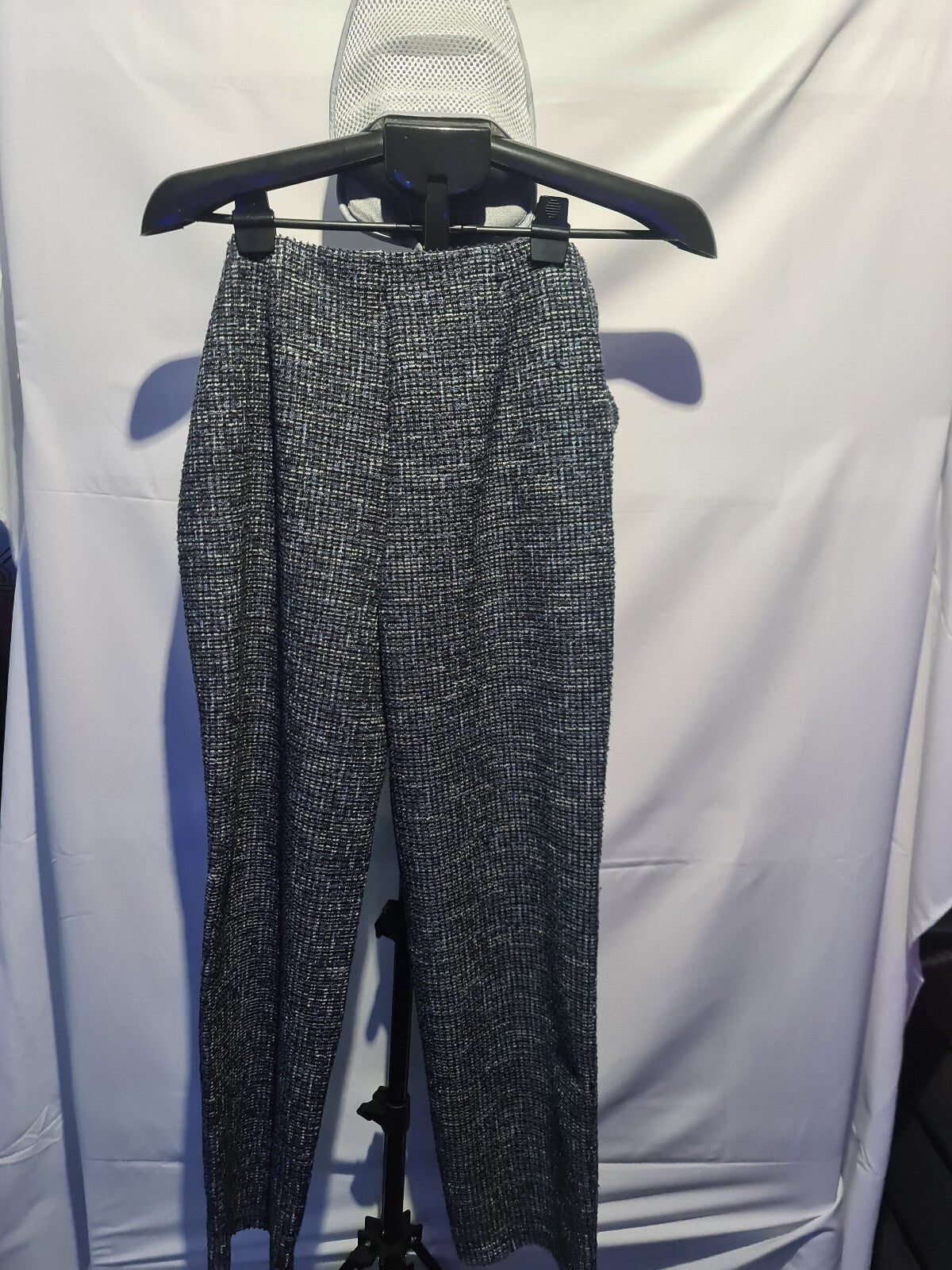 Et Vous grey knit wide leg trousers