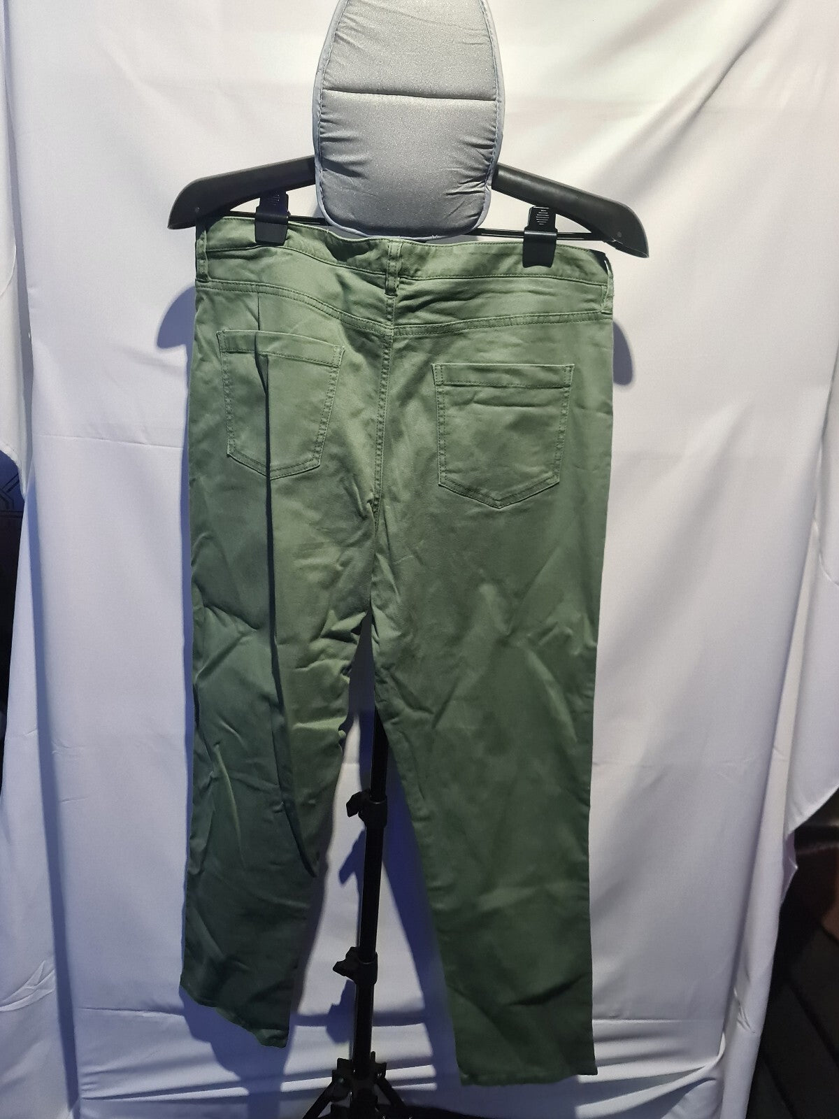 F&F sage green chinos
