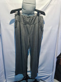 Dark grey loose fit trousers