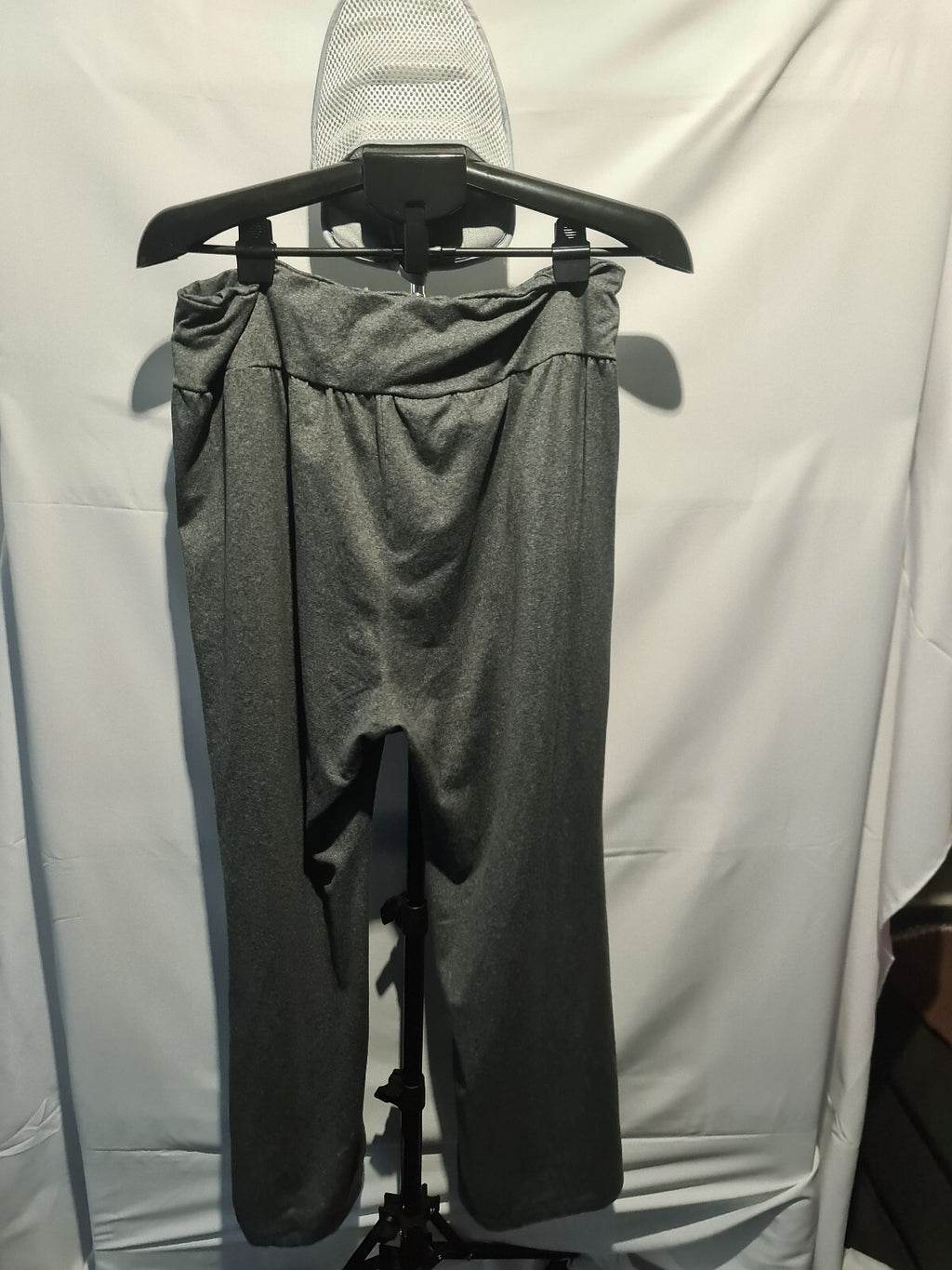 Dark grey loose fit trousers