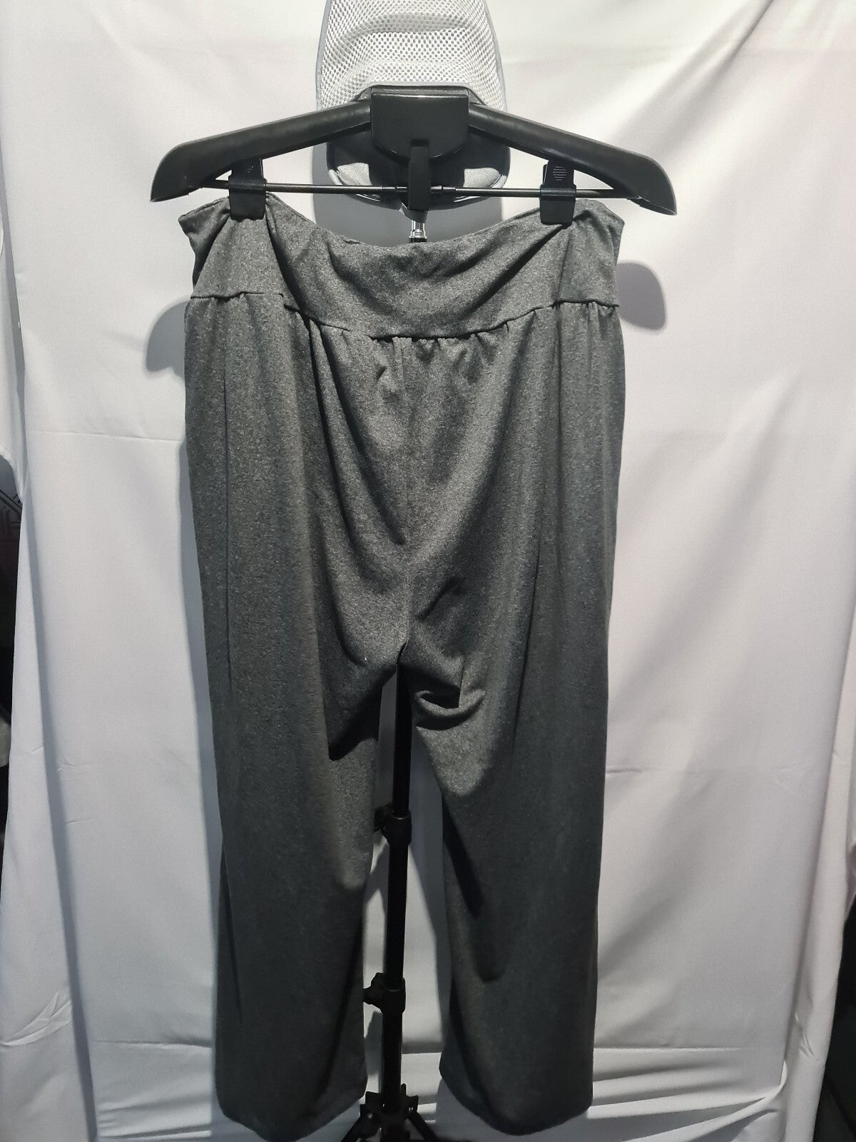 Grey loose fit trousers
