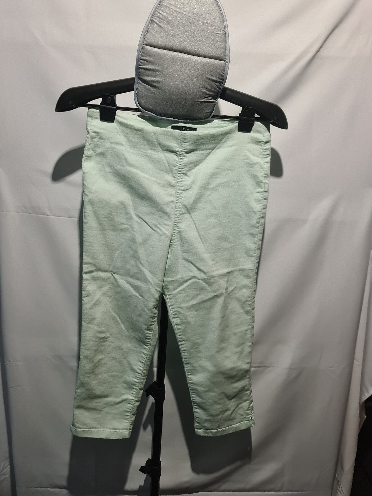 F&F mint cropped trousers
