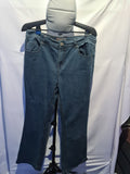 Blue bootcut jeans