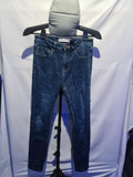 Skinny Mid Rise blue jeans