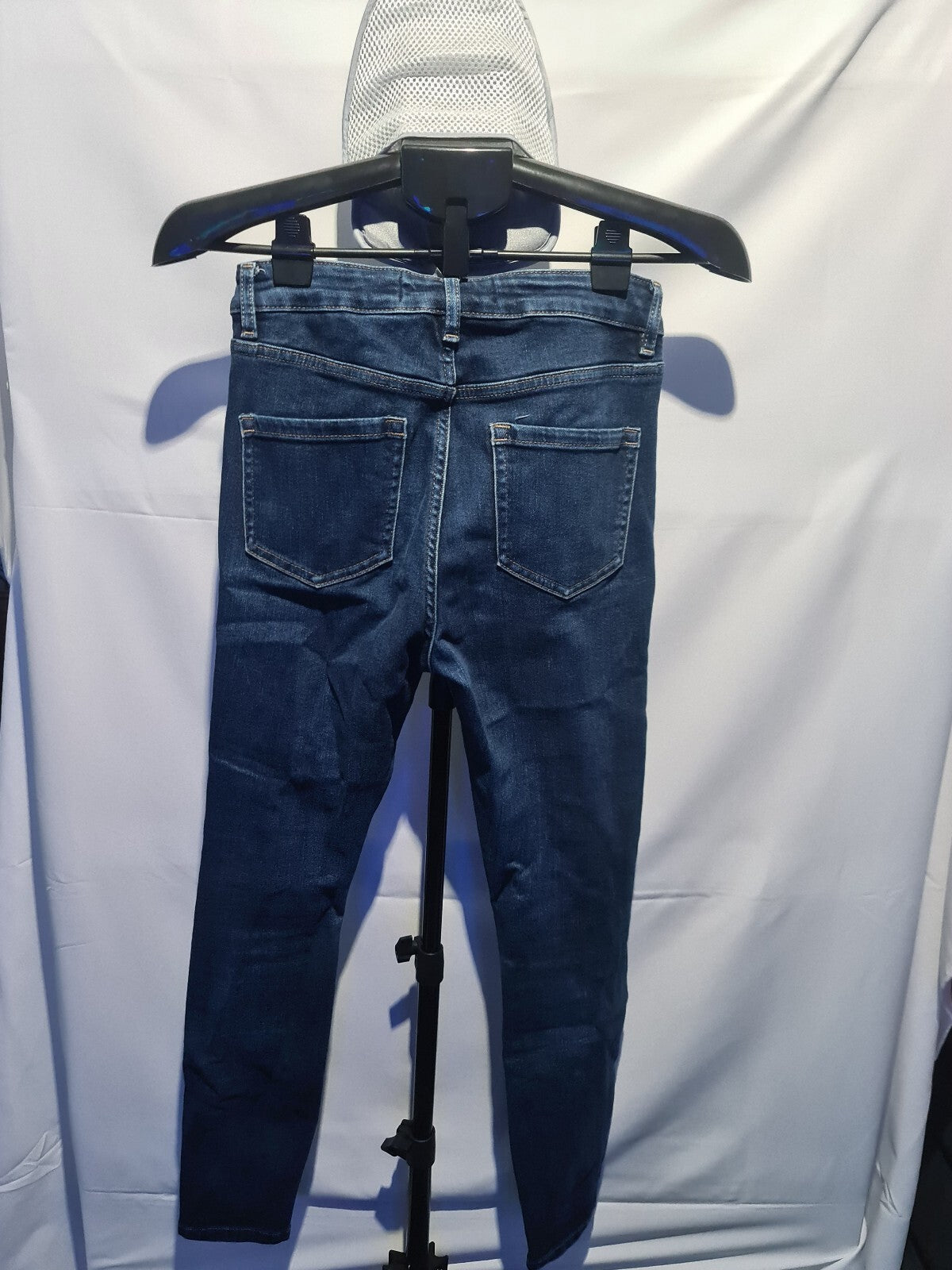 Skinny Mid Rise blue jeans